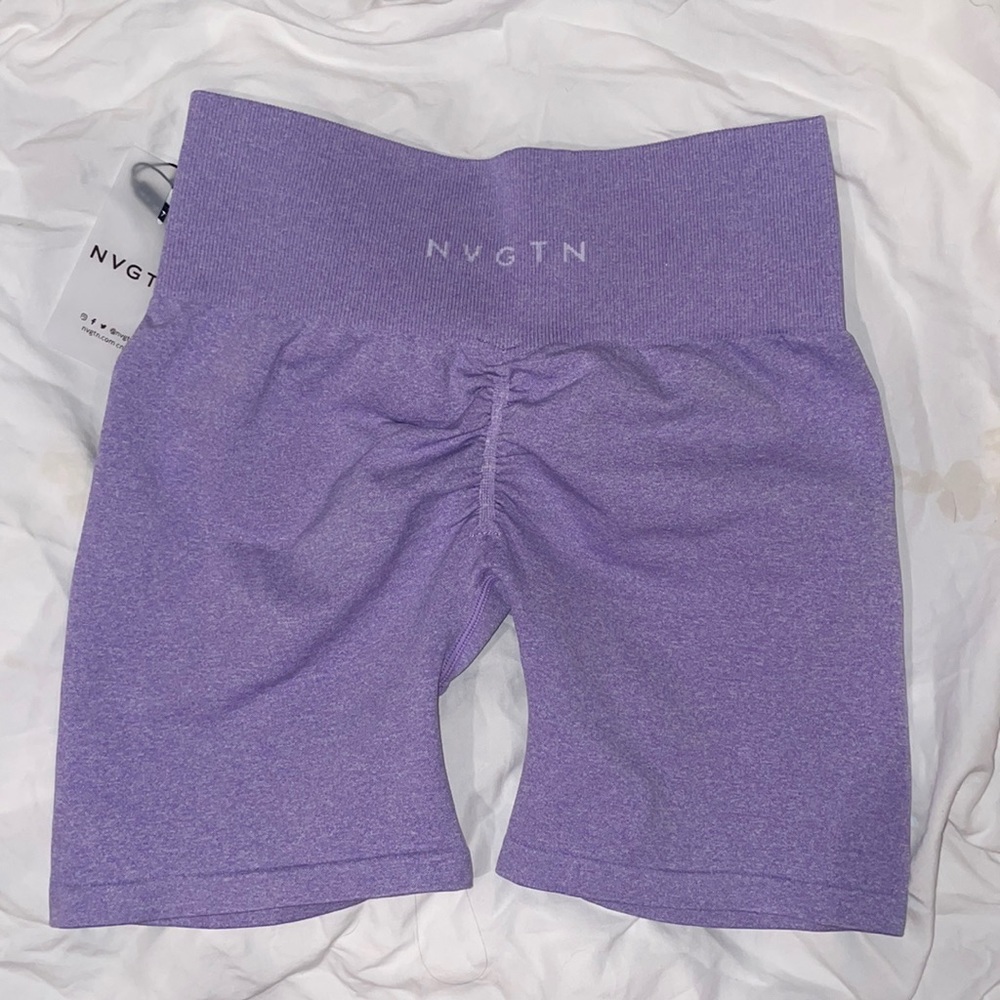 NVGTN Scrunch Seamless Shorts in S